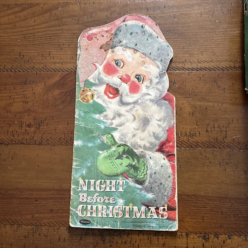 night before christmas whitman 1958 Paperback Florence Winship